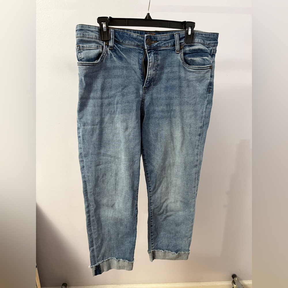 Kut from the Kloth women’s crop jeans size 12.